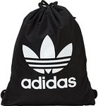 adidas Originals Originals Trefoil Sackpack, Black/White, One Size