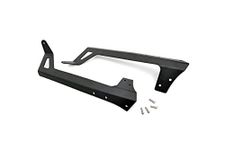 Rough Country 70504 Black 50" LED Light Bar Upper Windshield Mounting Bracket (Jeep JK/JKU)