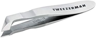 Tweezerman Men's Mini Hangnail Squeeze Snip Nipper, Silver