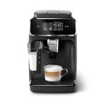 PHILIPS 2300 Series Fully Automatic Espresso Machine with LatteGo milk system and integrated grinder, 4 Coffee Pre-Sets & Hot Water, 40% Quieter SilentBrew, 15-Bar Pressure, Matte Black (EP2330/10)