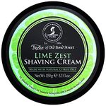 Taylor Of Old Bond Street Shaving Cream Pot 150g - Lime Zest