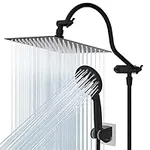 All Metal Shower Head,10 Inch High 