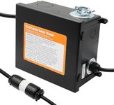 KUTTOLE 30 Amp Automatic Transfer Switch, RV Automatic Transfer Switch, Prewired ATS for Generator, Travel Trailer, 120V