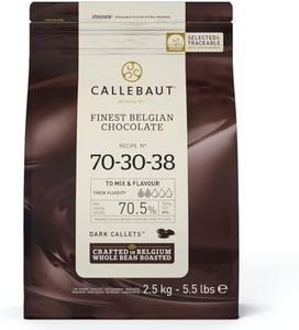 Callebaut 70% dark chocolate chips (callets) 2.5kg