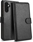 Case Collection for Samsung A14 Phone Case - Leather Folio Flip Kickstand Shockproof Cover with RFID Blocking Card Slots Wallet for Samsung Galaxy A14 4G / 5G Case Black