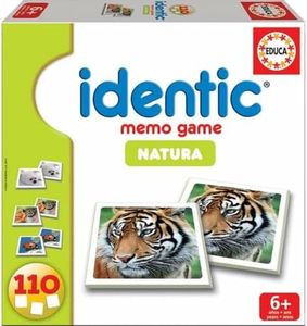 Educa - 14783 - Jouet Premier Age - Identic - Nature - 110 Cartes