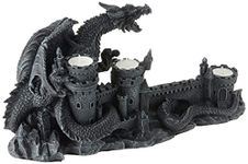 Design Toscano Dragon's Wrath Candelier Sculptural