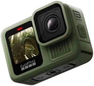 GoPro HERO13 Black in Forest Green (Limited Edition) - Waterproof Action Camera with 5.3K60 Video, 27MP Photo + Compatability with HB-Series Lenses