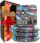 Titan Bags Dozer Cornhole Bags - 6" x 6" ACL PRO Approved Cornhole Bean Bags for Tournaments - Versatile & Durable Professional Cornhole Bags Ideal for Indoor/Outdoor Toss Games - Fractal (Set of 4)