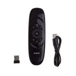 AUSHA 3 in 1 Universal Air Mouse Remote with Keyboard - 2.4 Ghz Wireless Connection Air Fly Smart Remote for PC, Smart TV, Android TV Box