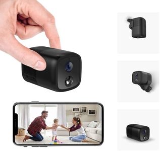 Wireless Security Camera WiFi, UCOCARE Home Security Camera Indoor, 5200mAh Longer Battery Life, 2MP/1080P Wire-Free Portable, Smart Human Detection, 160° Viewing Angle, 2-Way Talk, 10M Night Vision