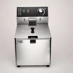 Blend Art Professional Stainless Steel Electric Deep Fryer | 8L, 2.85KW | Commercial Fryers for Deep Fry and Home Use | Auto Cut Temperature (60-200°C) | Best Machine for French Fries, Chicken Fries
