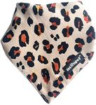 Leconpet Dog Bandana Dog Scarf for Small Medium Large Dogs Soft Triangle Puppy Cat Bandana Bib (Medium, GrayLeopard)