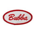 Cute-Patch Bubba Embroidered Iron on Patch, Mechanic, Janitor, Service, Operator Badge