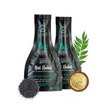 Nat Habit Curry Sesame NutriMask Fresh Hair Mask For Grey Hair, Conditioning, Smoothening, Strengthen & Shine, Suitable For All Hair & Scalp Types (Pack of 2 x 40 gm)