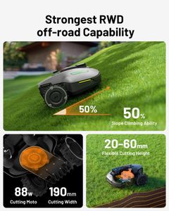 MAMMOTION YUKA Mini Robot Lawn Mower – Automatic Grass Cutter