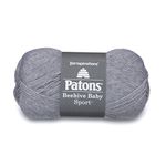 Patons Beehive Baby Sport Yarn-Solids, Baby Grey