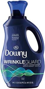 Downy Wrinkleguard Liquid Fabric Softener & Conditioner, Fresh, 48 Fl Oz. Bottle, 48 Fl Oz