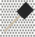 U.S. Art Supply 2 inch Foam Sponge Wood Handle Paint Brush Set (Full Case of 480 Brushes) - Lightweight, Durable and Great for Acrylics, Stains, Varnishes, Crafts, Art