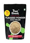 True Elements Flax Seed Powder (Cold Milled) 250gm - Alsi Seed Powder | High Protein & Fibre | Rich in Omega 3