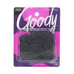 Goody Ouchless Womens Polyband Elastic Hair Tie - 250 Count, Black - Fine Hair - Hair Accessories to Style With Ease and Keep Your Hair Secured - Perfect for Fun and Unique Hairstyles - Pain-Free