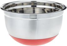 ExcelSteel 298 5-Quart Stainless Steel Non Skid Base Mixing Bowl