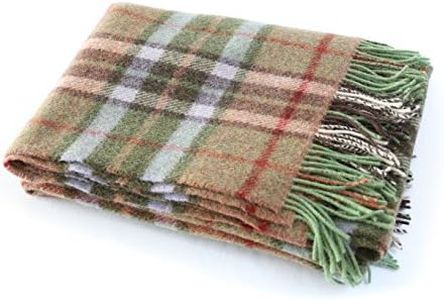 Genuine Irish 100% Wool Throw & Toss Blanket