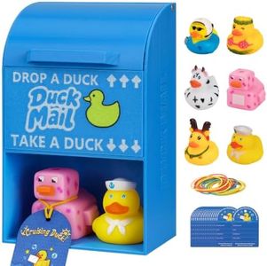 Magnetic Duck Exchange Mailbox Holds 7+, Leave/Take Zones for Cruise Door
