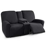 TAOCOCO Recliner Loveseat Cover wit