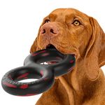 Goughnuts - Virtually Indestructible Dog Pull Toy, Durable and Guaranteed for Tug of War with Medium and Large Dogs - Rubber for Aggressive Power Chewers Like Pit Bulls, Labs, and German Shepherds