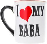 Cottage Creek Baba Mug | Baba Gifts | I Love My Baba Grandma Coffee Mug 16oz | Best Baba Ever