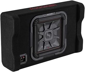 Kicker 49L7TDF122 Down-Firing 12" L7T 2-Ohm Subwoofer Enclosure, 600 Watts RMS