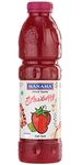 Manama Strawberry Fruit Crush for Dessert Toppings Like Ice Creams and Shakes (1Litre)