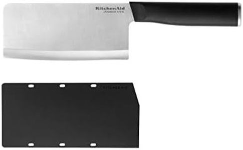 KitchenAid Classic Cleaver Knife, 6-Inch, Black