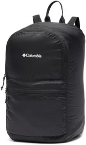 Columbia Unisex Lightweight Packable Backpack, Black, One Size