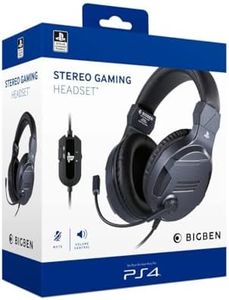 Casque Gaming Filaire stéréo, licencié Sony, pour PS4 (Titane)
