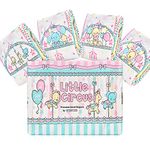 LittleForBig Adult Printed Diaper 10 Pieces - Little Circus (Large 91-116 CM)