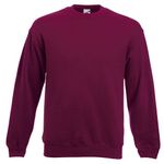 Fruit of the Loom Men's 62-202-0 Pullover Sweater, Burgundy, L