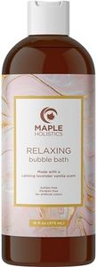 Luxurious Lavender Bubble Bath for Women - Sulfate Free Lavender Vanilla Bath Bubbles for Women Relaxing Bath Foam with Chamomile Calendula and Sage - Aromatherapy Bubble Bath Foaming Bath Oil for tub