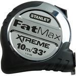 Stanley STA533896 FatMax Tape Rule 10m / 33ft, Silver