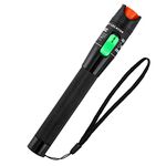 Visual Fault Locator, GOCHANGE Red Light Fiber Optic Cable Tester Meter /30mW 30KM Cable Test Equipment with 1. 25 mm FC or 2. 5 mm connector, for CATV Telecommunications Engineering Maintenance