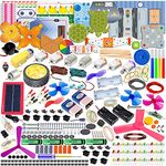 Kit4Curious® 250 Experiments DIY Activity Science Electronics kit with User Guide - STEAM Activity DIY Projects mega kit Toy Gift