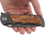 Fanfoobi Engraved Pocket Knife I Lo