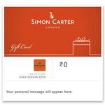 Simon Carter | Flat 2% off | E-Gift Card | Instant Delivery | Valid for in-store purchases | 1 year validity