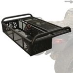 Kolpin 53350 ATV Rear Drop Rack Basket Convertible 3-in-1, Black, 43 inch l x 31 Inch w x 10 inch h