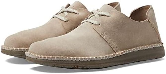 Clarks Men's Gorsky Lace Loafer, Sand Suede, 10.5 US