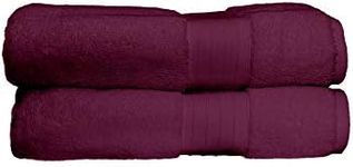 Whisper Organics 100% Organic Premium Turkish Cotton Bath Towels, 700 GSM - GOTS Certified