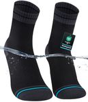 inaWarm Waterproof Socks for Men, Breathable Hiking & Walking Outdoor Crew Socks, Ideal for Cold Wet Weather, Trekking, Camping, Fishing