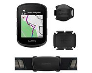 Garmin Edge 540 Bundle, GPS Cycling Computer, Adaptive Coaching, Multi-Band GNSS, Climbpro Ascent Planner, Cycling Ability and Course Demands, Includes Speed Sensor, Cadence Sensor and Hrm-Dual