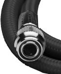 XS Scuba Miflex BC/Drysuit 29 inch Quick Disconnect Hose (Black)